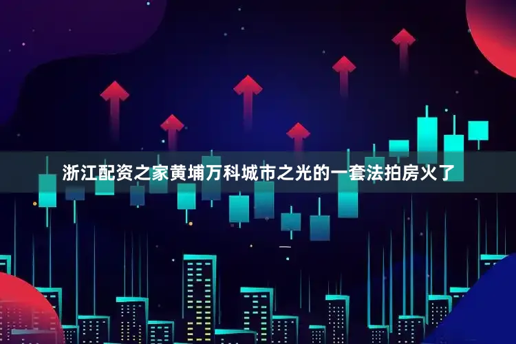 浙江配资之家黄埔万科城市之光的一套法拍房火了